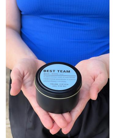Team Employee Appreciation Gift | 6 Bulk Candles Set | Thank You Gifts for Coworkers Nurses Teachers & Volunteers - Best Team - Buy Online on GoSupps.com