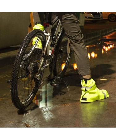 Buy Navaris Waterproof Shoe Overshoes | Rain Protection Gaiters for Men & Women | EU Size 40-43 - Yellow - Buy Online on GoSupps.com