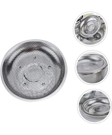MAGICLULU 2 Pcs Drain Tray Canned Chicken Filter Fruit Tray Metal Drain Storage Tray Dense Hole Steamed Fish - Buy Online on GoSupps.com