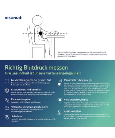 Buy VISOMAT MYORE EXPRESS - Fast & Gentle Blood Pressure Monitor | 45+ Years of Expertise in Medical Devices - Buy Online on GoSupps.com