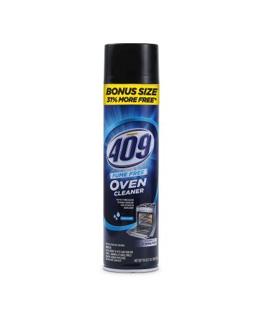 Formula 409 Fume Free Oven Cleaner 19oz Aerosol, Fresh Scent, Cuts Through Grease & Grime on Contact, A Powerful Clean You Can Trust, Fresh Scent, 19 Oz | Grill Cleaner, Stove Top Cleaner (BB12145) 19 Ounce (Pack of 1)