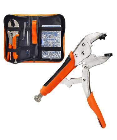 Snap Pliers for Metal Snaps  Heavy Duty Snap Fastener Tool Kit with 3 Dies& 60-Set Stainless Steel 15mm Snaps  for Boat Cover/Tarp/Marine Canvas/Leather Snaps Installation/Replacement-by MinliGUY