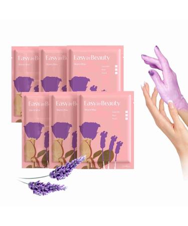 EasyinBeauty Paraffin Wax Refill 2.64 lbs, 6 Pack Paraffin Wax Blocks, Paraffin Bath for Moisturize and Smooth Skin, Relieve Arthritis Pain and Stiff Muscles, Deeply Hydrates and Protects, Lavender Lavender Harmony