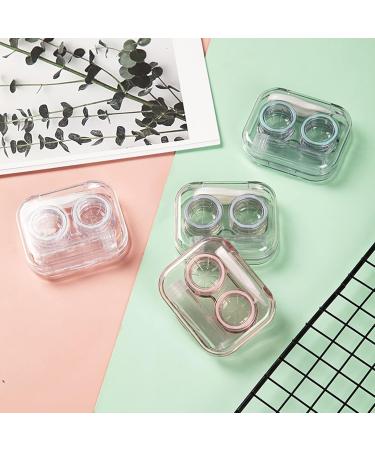 Bantre 4-Piece Transparent Contact Lens Containers - Portable Travel-Friendly & Ideal for Home Use - Buy Online on GoSupps.com