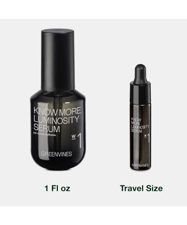 Greenvines Luminosity Anti-Aging Serum | Hydrated Skin Solution | Smooth & Radiant | Sensitive/Damaged Skin | 1 Fl oz - Buy Online on GoSupps.com