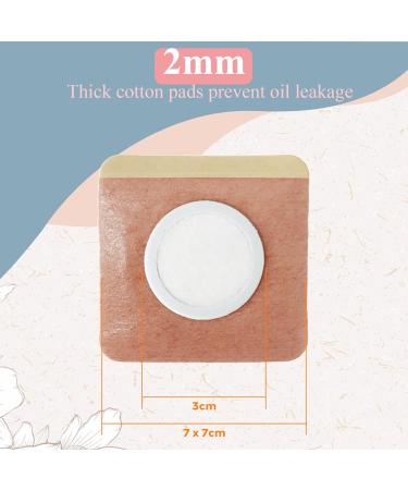 40pcs Castor Oil Patches Urknall Castor Oil Pack Wrap Organic Cotton Belly Button Patches for Caster Oil Self-Adhesive Pads Belly Patch Anti Leakage Design No Wash & Portable beige 40pcs - Buy Online on GoSupps.com