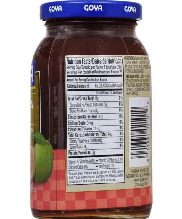 Goya Guava Jelly 17 oz Glass Jar - Authentic Latin Flavor - Buy Online on GoSupps.com