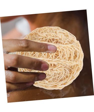 Buy Housoutil 6 Pcs Natural Bath Ball Loofah Pad Sponges - Exfoliating Shower Brush & Body Supplies for a Refreshing Clean - Buy Online on GoSupps.com