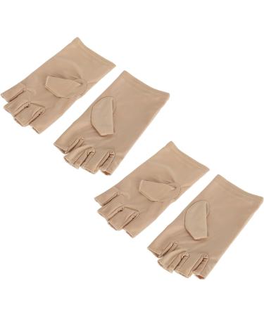 UV Protection Manicure Gloves Breathable Elastic Manicure Protective Gloves to Prevent Sun Damage for Nail Curling (Naroote4kiqbc3rn9-12) - Buy Online on GoSupps.com