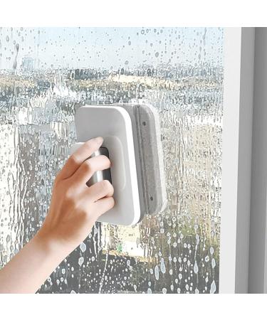 Magnetic Window Brush Outside Magnetic Window Cleaner Glass Wiper Effort Saving Double Sided Window Cleaner Brush with Comfortable Grip for Window Glass Cleaning - Buy Online on GoSupps.com