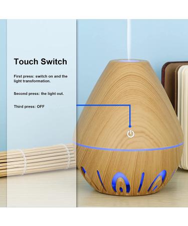Sovarc Mini Essential Oil Diffuser & Cool Mist Humidifier with LED Lights - Waterless Auto Off - Aromatherapy for Car, Home, Office | Buy Now - Buy Online on GoSupps.com