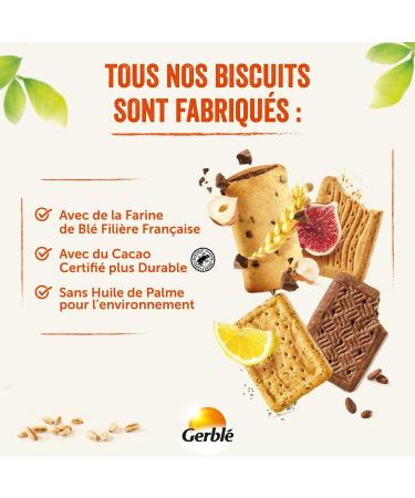 Gerbl Vitalit Biscuits Soy Orange Without Palm Oil 40 Pouches of 3-120 Biscuits 1.4 kg - Buy Online on GoSupps.com