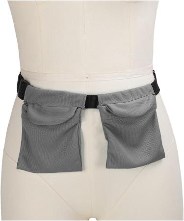 Mastectomy Drain Holder Pouch - Adjustable & Reusable Surgery Drainage Pouch with Shower Bag (Gray) - Buy Online on GoSupps.com