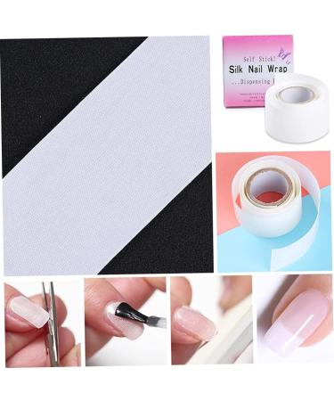Fibreglass Nail Repair Silk Fibreglass Nail Extensions Nail Glue Stickers Silk Nail Wrap Nail Art Tool for Fingernail Repair nail protector - Buy Online on GoSupps.com