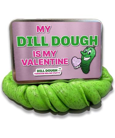 Valentine's Dill Dough - Playful Edible Gift for Her or Him Heart-Shaped Unique Present Delicious Fun for Romantic Occasions & Special Celebrations - Buy Online on GoSupps.com