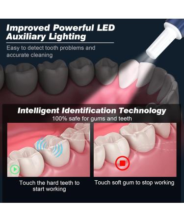 HassoKon Teeth Cleaning Kit with 4 Modes & 4 Heads (Blue) - Ultimate Dental Care Solution - Buy Online on GoSupps.com