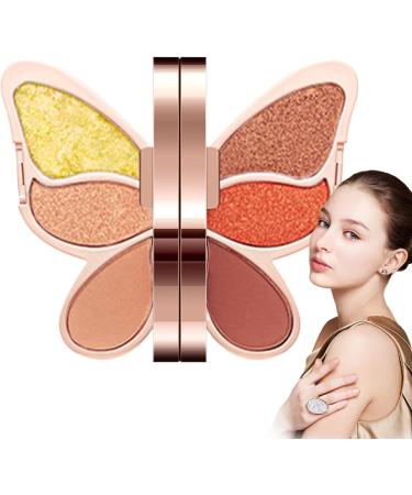  G n rique Waterproof glitter eyeshadow glitter eyeshadow makeup highly pigmented eyeshadow colourful glitter makeup matte eyeshadow palette waterproof eyeshadow for women pigmented shimmer eyeshadow - Buy Online on GoSupps.com