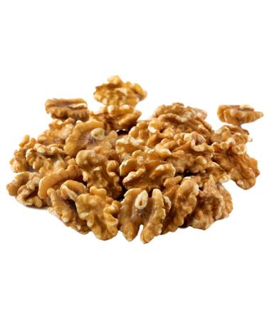 NUTS U.S.  California Walnuts | Shelled Halves and Pieces | Grown and Packed in California | Non-GMO and Steam Pasteurized | Chandler Variety Raw Walnuts in Resealable Bags!!! (2 LBS) 2 Pound (Pack of 1)
