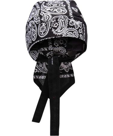 Elephant Brand Skull Caps - 100% Cotton Pack of 3 Biker Hats in Patterned & Plain Colors - Buy Online on GoSupps.com