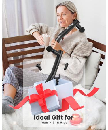 Renpho Extend Massage Gun - Powerful Handheld Deep Tissue Percussion Massager for Athletes - Type C Black - Buy Online on GoSupps.com