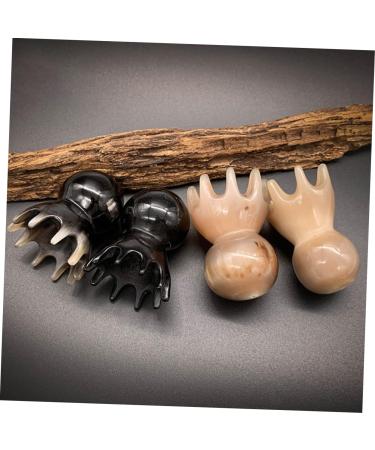 Foytoki Octopus Massage Comb | Handmade Antistatic Hair Comb | Portable Head Massager - Buy Online on GoSupps.com
