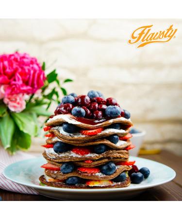 Flavsty Strawberry Flavor Powder | Vegan Sugar-Free Aroma Powder for Baking & Cooking - Buy Online on GoSupps.com