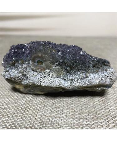 Natural Stones Amethyst Crystal Agate Geode Section Minerals Specimen Spiritual Druzy Wicca Gift Ornments for Home Decoration - Buy Online on GoSupps.com