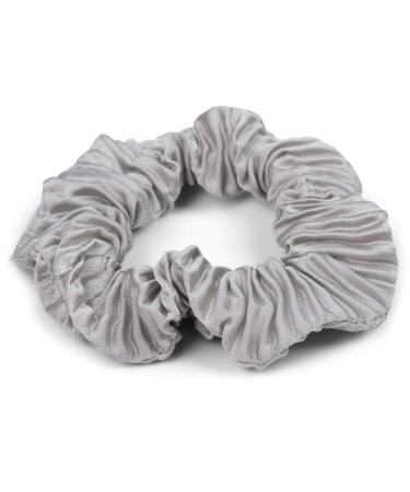 Stylbreaker Women s Retro Bow Hair Tie - Elastic Scrunchie Light Gray Braid Hair Band (04027014) - International Shipping Available - Buy Online on GoSupps.com