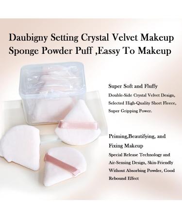 Daubigny 6 PCS Soft Triangle Powder Puff Set - Nude | Makeup & Beauty Tools - Buy Online on GoSupps.com