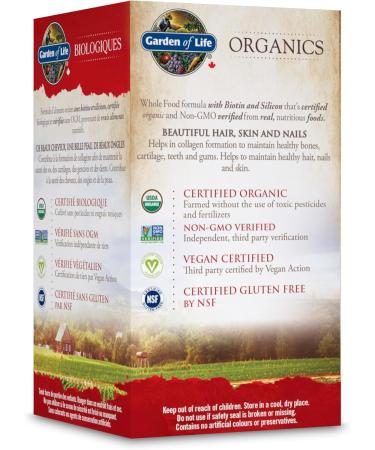 Buy Garden of Life mykind Organics - Organic Plant Collagen Builder 60 VT | Best Vegan Collagen Supplement for Skin & Hair - Buy Online on GoSupps.com