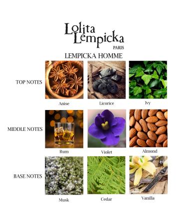 Lolita Lempicka Homme Eau De Toilette Spray for Men - Fresh Masculine Scent w/Woody Notes of Cedar Rum Vanilla & Musk - Ideal for Daily Wear and Special Events 1.7 Fl Oz (Pack of 1) - Buy Online on GoSupps.com