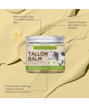 FRTG Beef Tallow Skin Care Beef Tallow Cream Moisturizing and Smoothing for all skin types deeply moisturizing for face and body fast absorption 2 - Buy Online on GoSupps.com