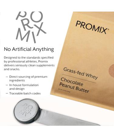 ProMix Nutrition Whey Protein Powder, Chocolate Peanut Butter - Grass-Fed - Post Workout Fitness & Nutrition Shakes, Smoothies, Baking & Cooking Recipes - Gluten-Free - 2.5 Pound (Pack of 1) - Buy Online on GoSupps.com