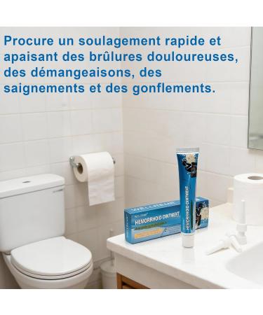 Creme Hemorroide Formule naturelle base d'hamam lis convient aux peaux sensibles (20 g) - Buy Online on GoSupps.com