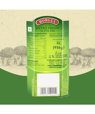 Borges Extra Virgin Olive Oil 1000Ml - Buy Online on GoSupps.com