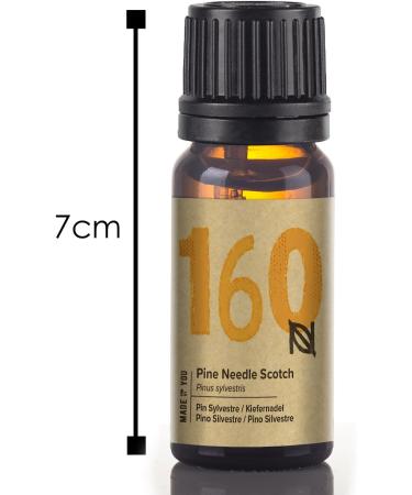 Naissance Scotch Pine Needle Essential Oil (No. 160) - 10ml - 100% Pure Natural - for Aromatherapy in Humidifiers & Diffusers - Buy Online on GoSupps.com