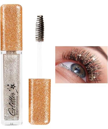 Mascara 0.21 Oz Waterproof Long Lasting Sparkling Diamond Colorful Mascara - Colored Lash Mascara for Makeup Shows and Prom Night Sritob 6 - Buy Online on GoSupps.com