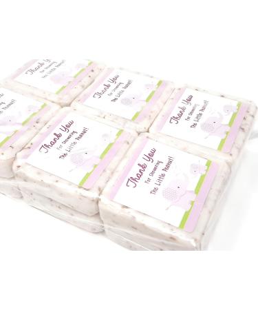 12 Pink Elephant Thank You Soap Favors - Girl Baby Shower - 1.5oz Elephant Favors - Buy Online on GoSupps.com