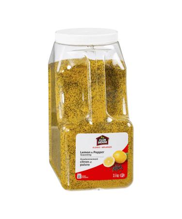 Club House Quality Natural Herbs & Spices LEMON & PEPPER SEASONING 3.5kg (pack of 1)