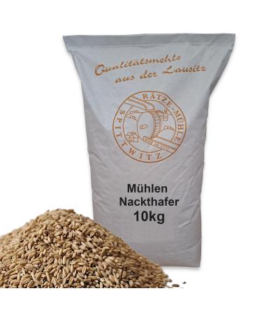 Mills Naked Oats Oat kernels 10 kg cleaned fresh from the R tze mill in best quality whole grain