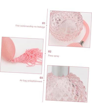 DOITOOL 1pc Air Bag Perfume Bottle Essential Oil Perfume Glass Carafe Glass Spray Bottle Travel Container Spray Mist Bottle Hair Perfume Refillable Screw Storage Bottle Pp Pink - Buy Online on GoSupps.com