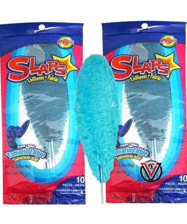 Slaps Lollipops Mexican Mango Tamarind Fruit Mix Lollipops | Pick any type & Number of lollies - Buy Online on GoSupps.com