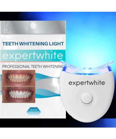 Expertwhite Teeth Whitening Accelerator Light  5X More Powerful Blue LED Light  Whiten Teeth Faster with Teeth Whitener Pen or Strips. Replacement LED Light for Teeth Whitening Kit.