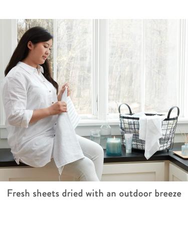 Thymes Washed Linen Hand Wash - 15 Fl Oz | Refreshing Scent - Gentle Cleansing - Buy Online on GoSupps.com