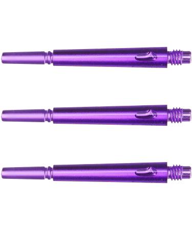 NineDartOut.us Purple Fit Shaft Gear - Normal Spinning #6 Medium Plus (35mm)