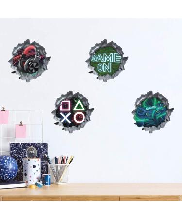 ANHUIB 3D Gamer Wall Sticker - Vibrant Decoration for Gaming Enthusiasts - Buy Online on GoSupps.com
