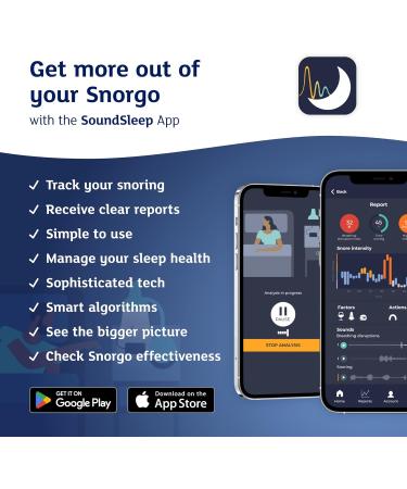 Snoreeze Snorgo Daytime Anti-Snoring Device - Throat Muscle Trainer for Relief with Mobile App - Buy Online on GoSupps.com