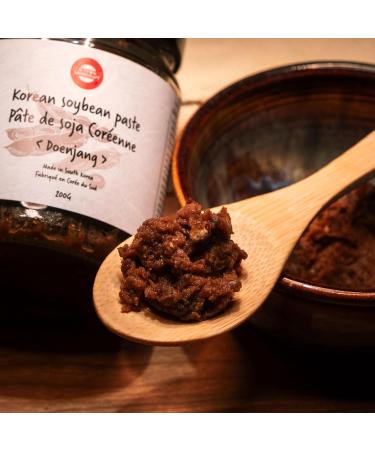 Traditional Doenjang paste from South Korea - Rare in the market. Only 2 best ingredients. Aged in clay pots for over 2 years. Direct from local Korean producer. Great base for Ssamjang sauce and stew. 200 gram - Buy Online on GoSupps.com