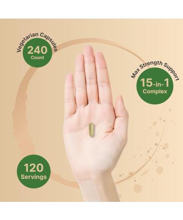 NatureBell Liver Cleanse Detox - 240 Vegetarian Capsules - Buy Online on GoSupps.com