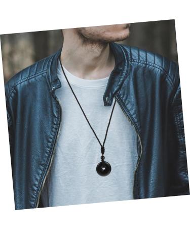 Minkissy 4-Piece Crystal Necklaces for Men & Women - Safety Buckle Coat Chain Decor | Stylish Protection Jewelry - Buy Online on GoSupps.com